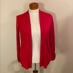 Lightweight Red Cardigan